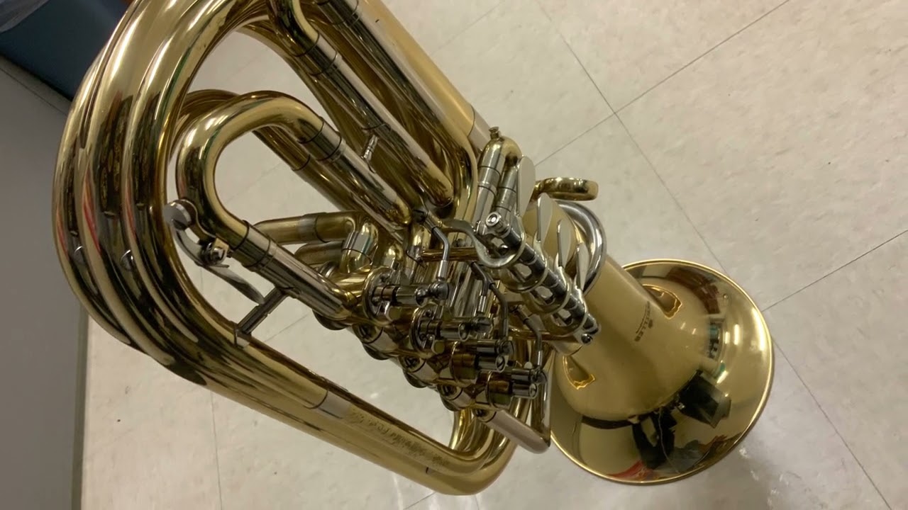 Three minute review of the Schiller Travel Tuba. In the key of F/Eb