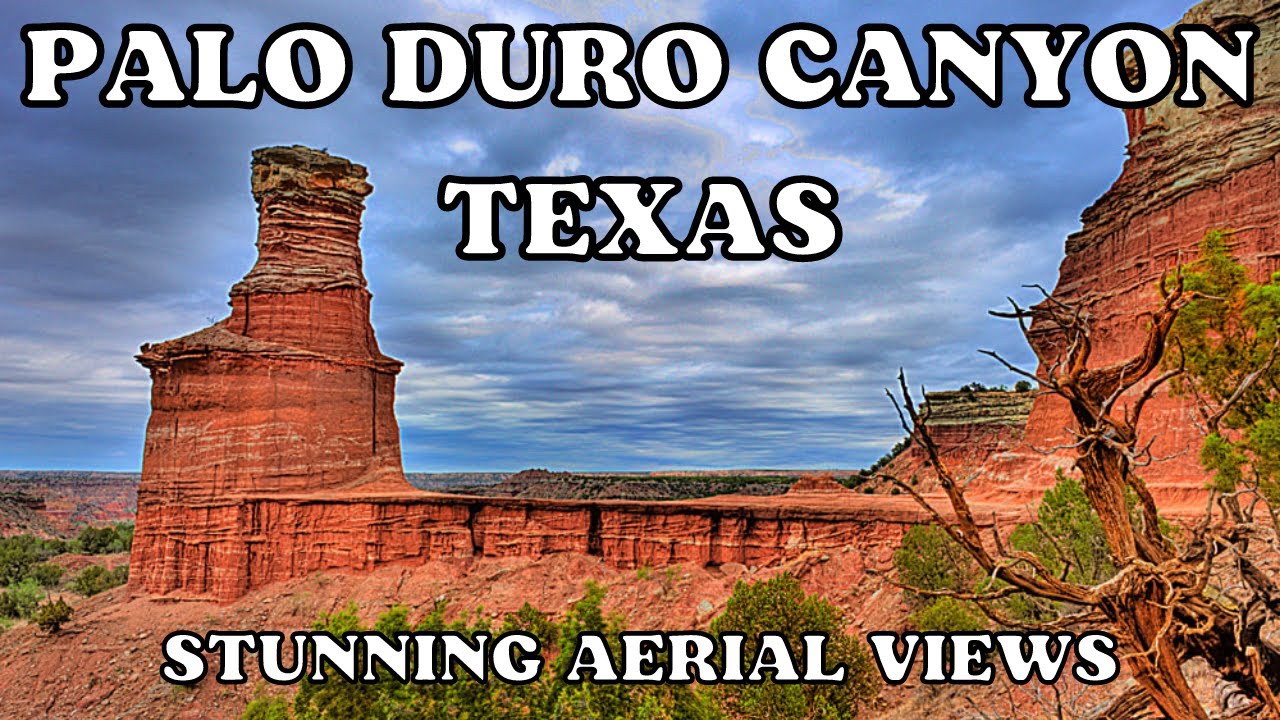 Palo Duro Canyon State Park, Texas [4K Aerial View by Drone with Calming Music]