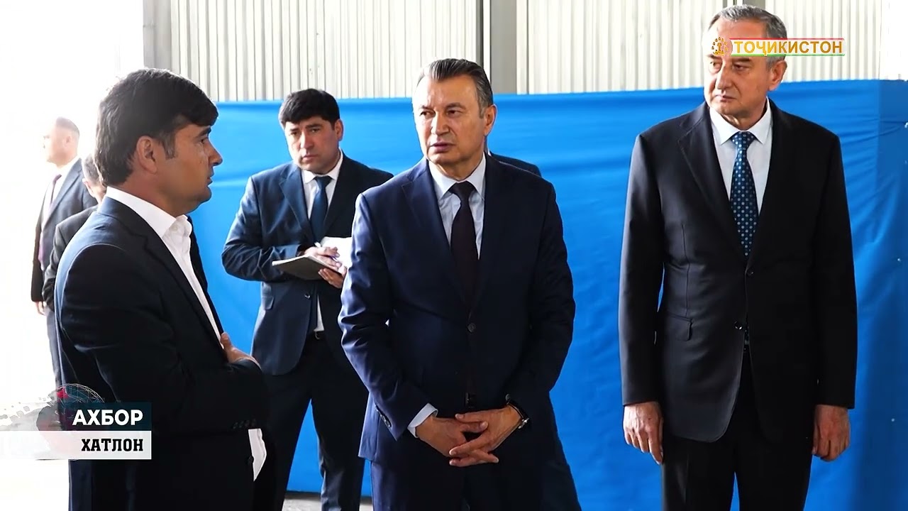 Сарвазири кишвар Қоҳир Расулзода ба минтақаи Кӯлоби вилояти Хатлон сафари корӣ анҷом дод.