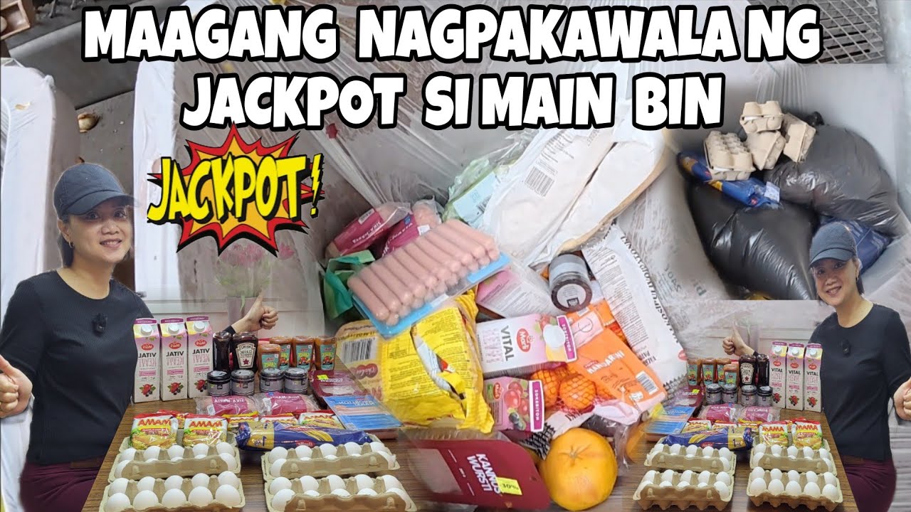 MAAGANG NAGPAKAWALA NG JACKPOT SA MAIN BIN | DUMPSTER DIVING IN FINLAND | THAI-FINNISH 