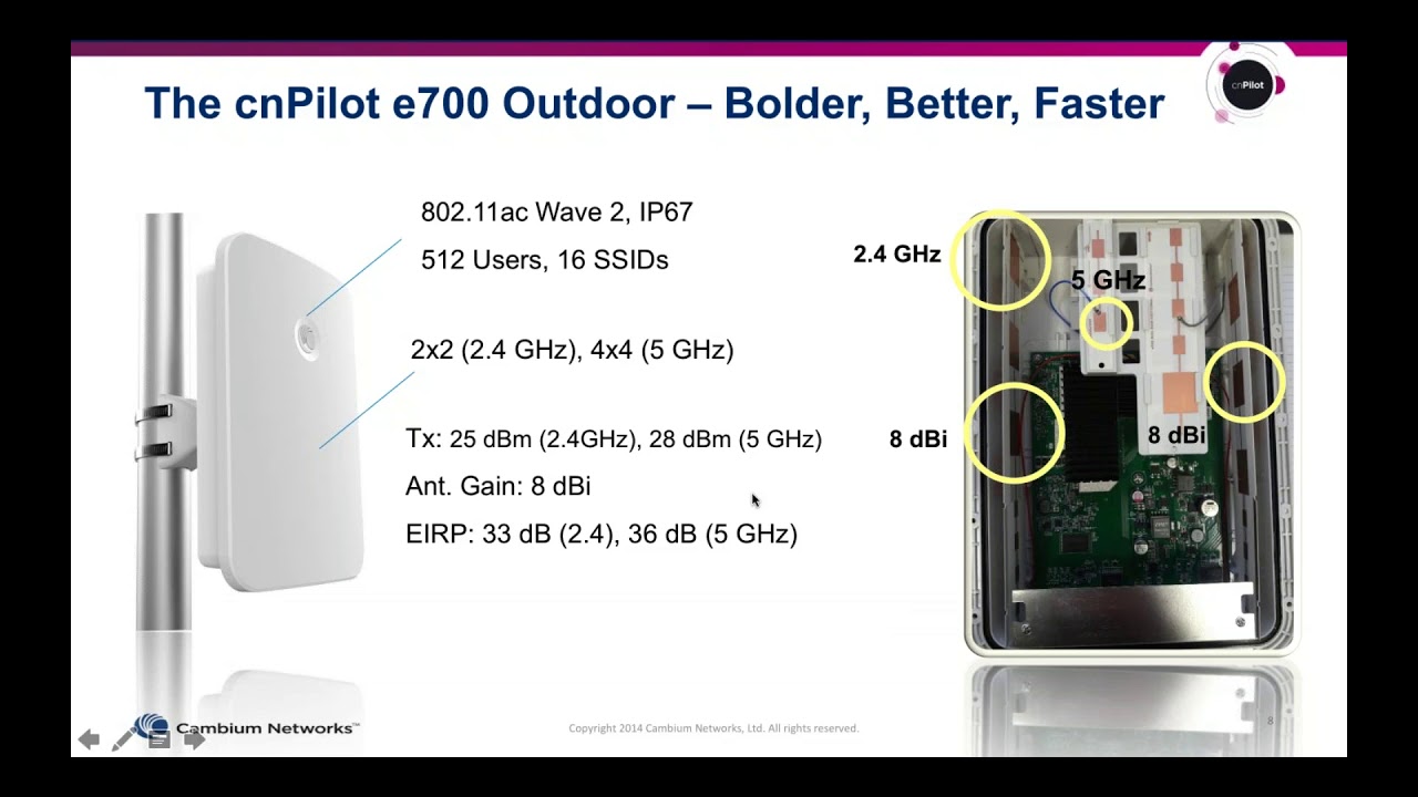 New cnPilot Outdoor Wi-Fi Connectivity Solutions