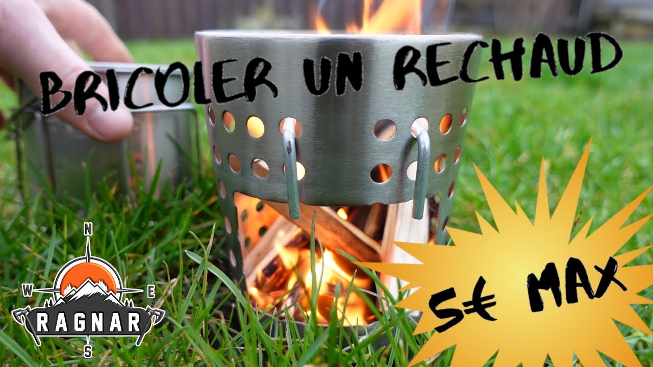TUTO | réchaud à bois / woodstove