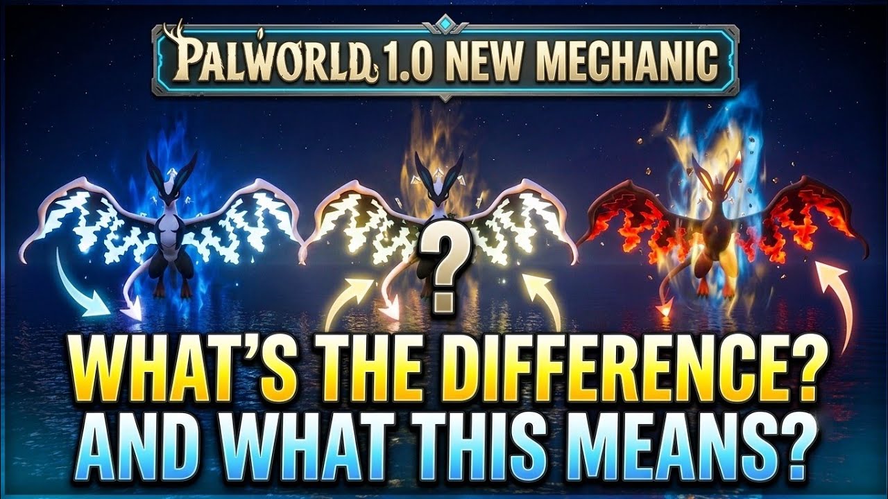 Palworld 1.0: Blue, Golden & Third Aura Guide | World Tree & Awakening