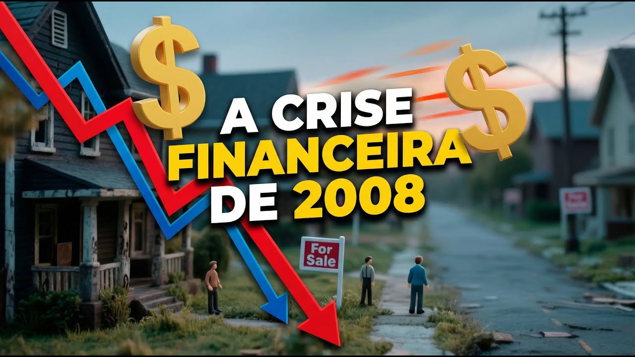 A Crise Financeira de 2008 explicada do jeito mais simples possível