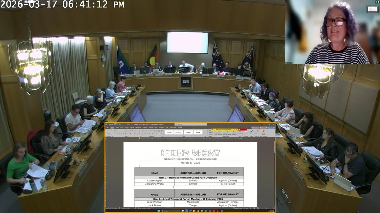 Public Forum & Ordinary Council Meeting - 17 March 2026