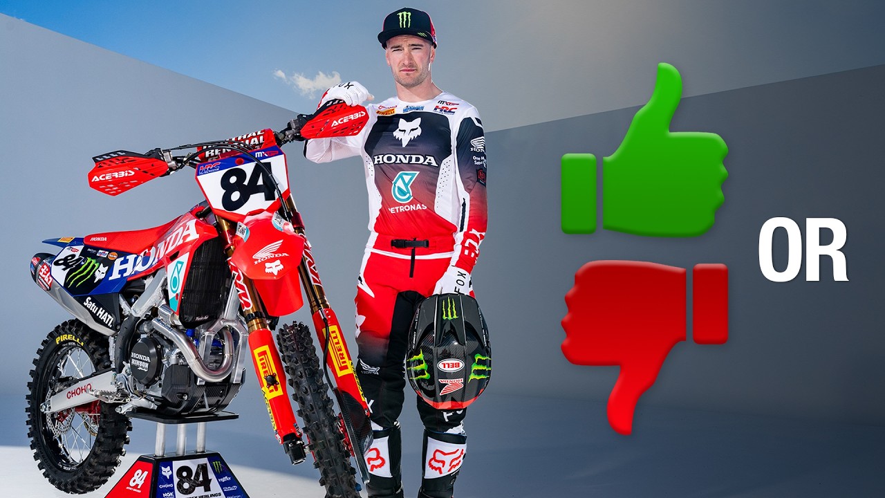 Reacting to Honda HRC’s bold new look and MXGP pre-season races…