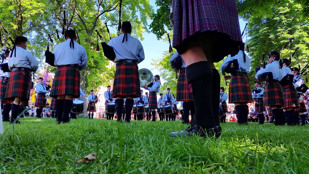 78th Fraser Highlanders 2014 Kincardine Highland Games