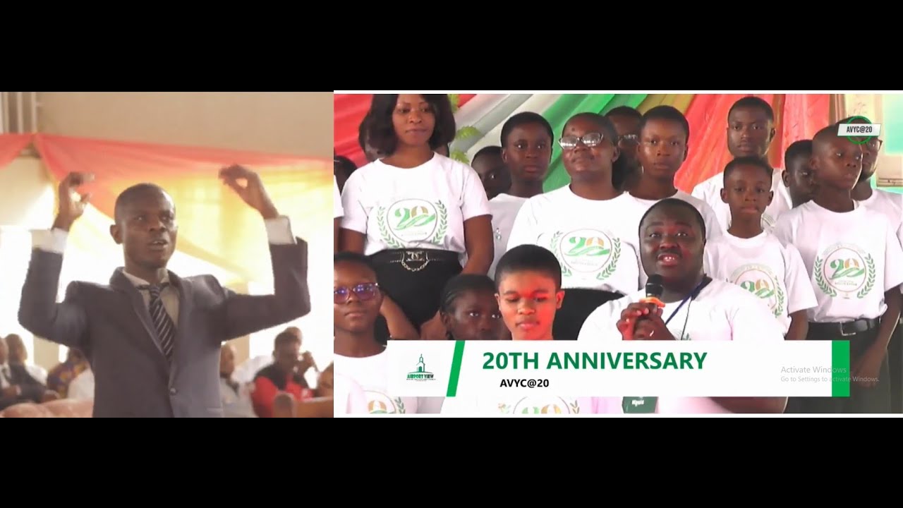 Airport View Youth Choir Performance   By they that wait