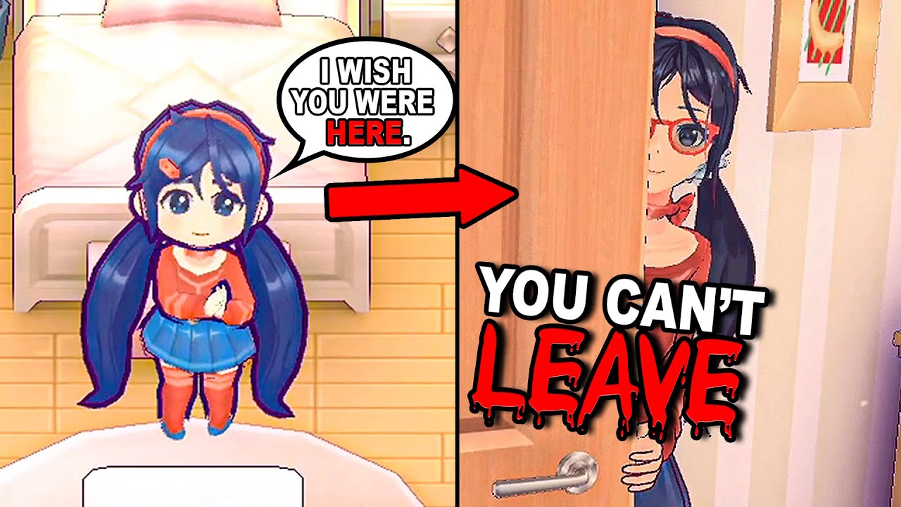 She forced me into her game and she won't let me LEAVE.. - MiSide