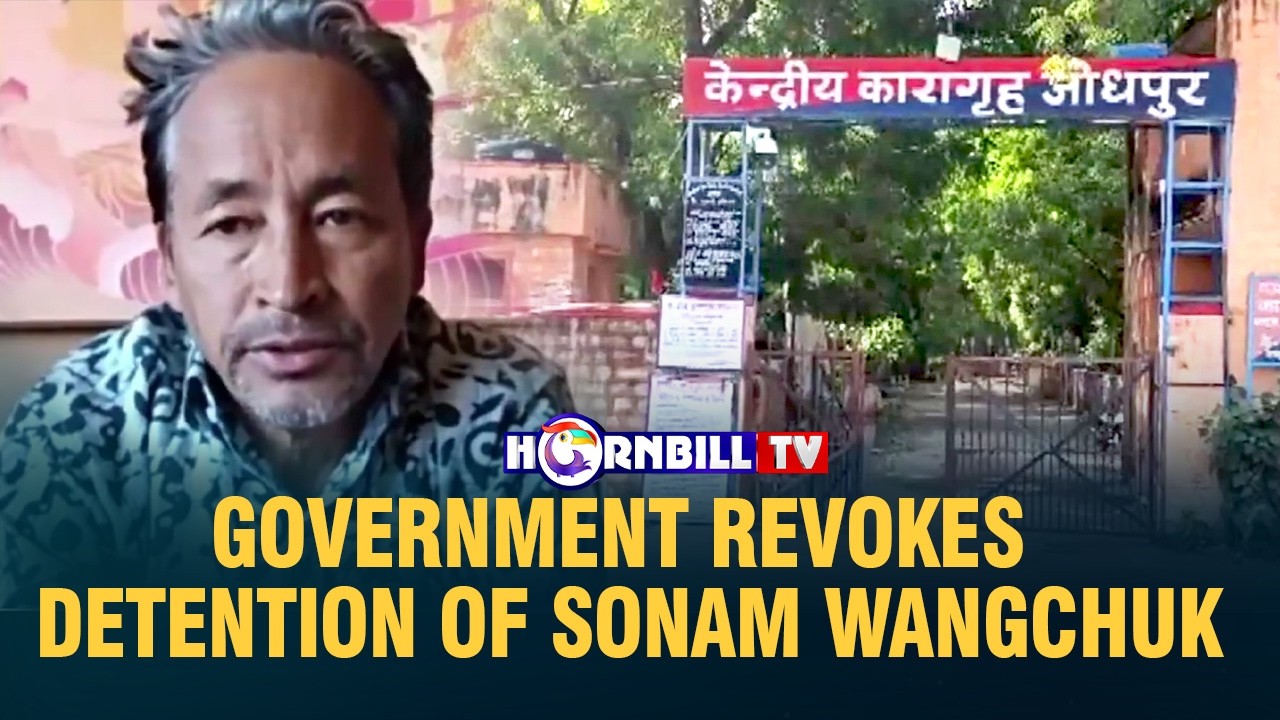 GOVERNMENT REVOKES DETENTION OF SONAM WANGCHUK