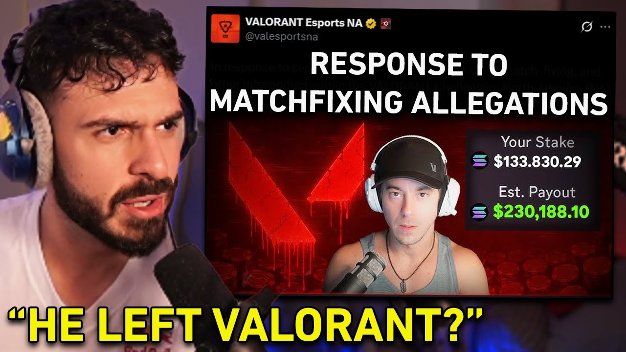Tarik Reacts To SeanGares Leaving Valorant