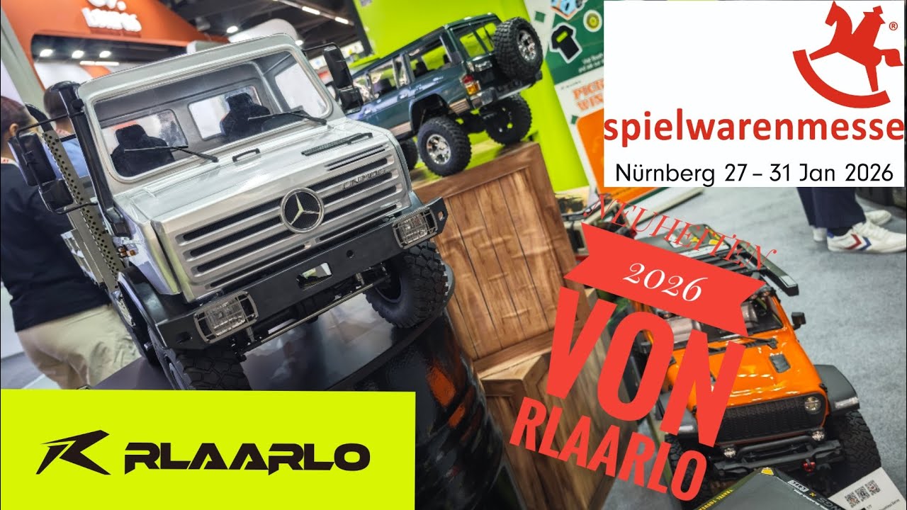 Spielwarenmesse Nürnberg 2026 - Messeneuheiten von RLAARLO