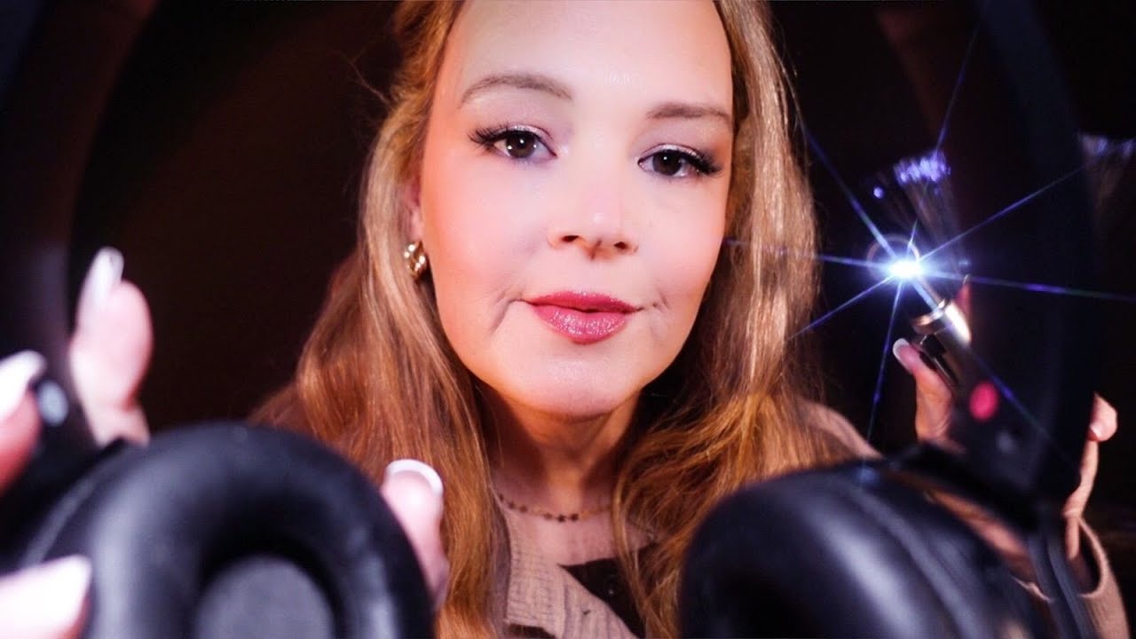 ASMR Eyes Closed Hearing Test 🎧Inaudible Whispers & Personal Attention