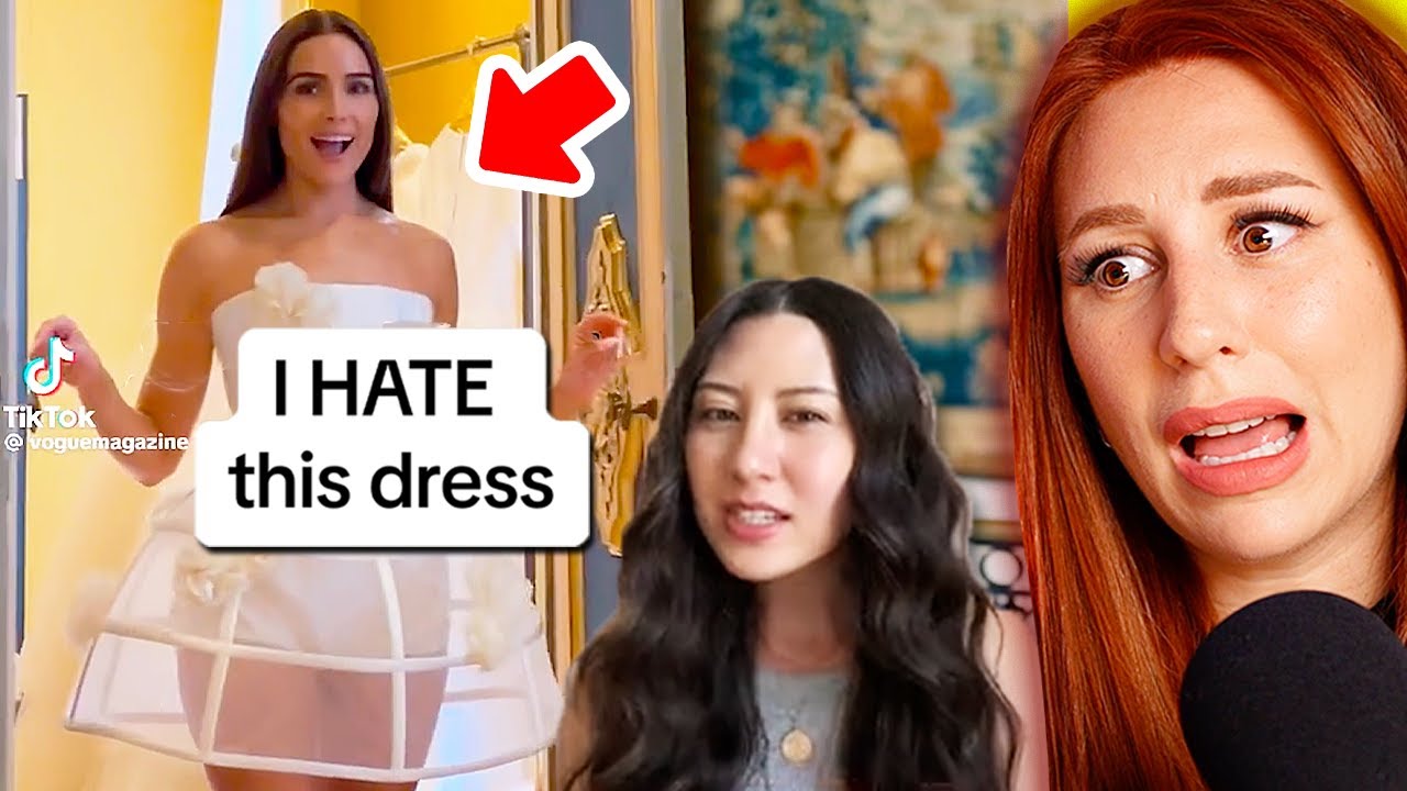 идущая по проходу свадебной драмы TikTok - РЕАКЦИЯ