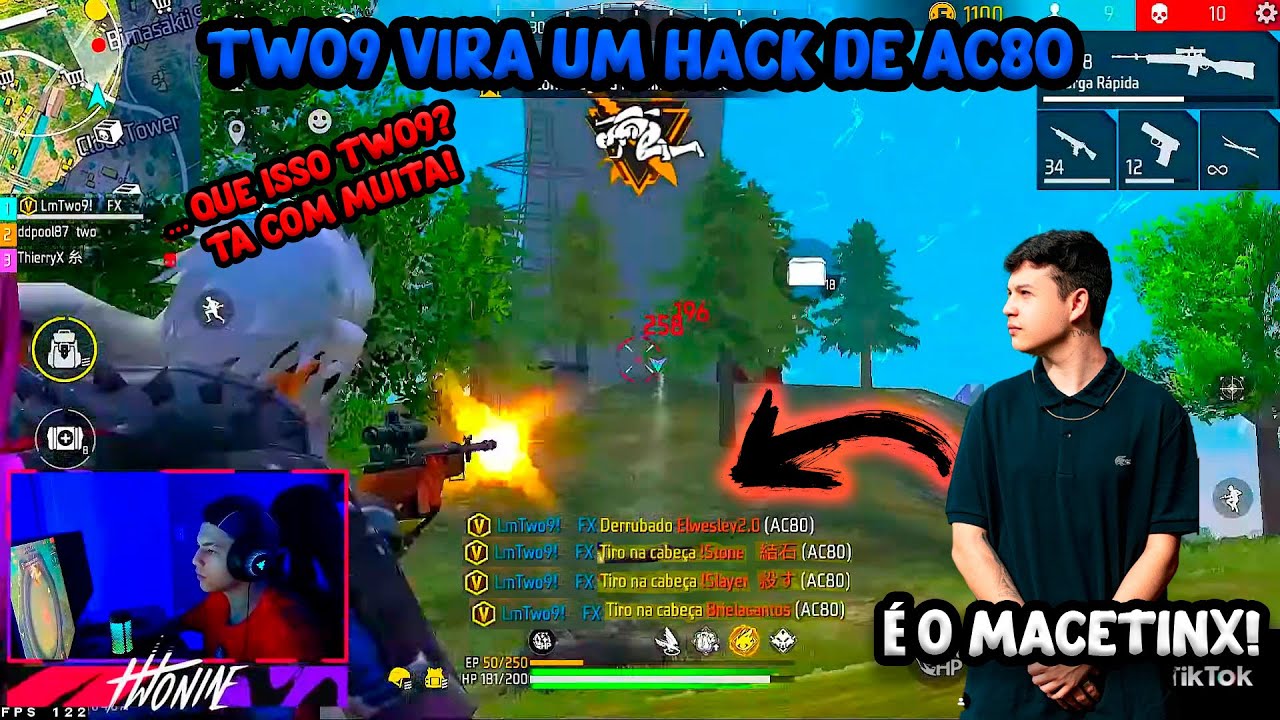 TWO9 VIRA UMA HACK QUANDO PEGA UMA AC80!