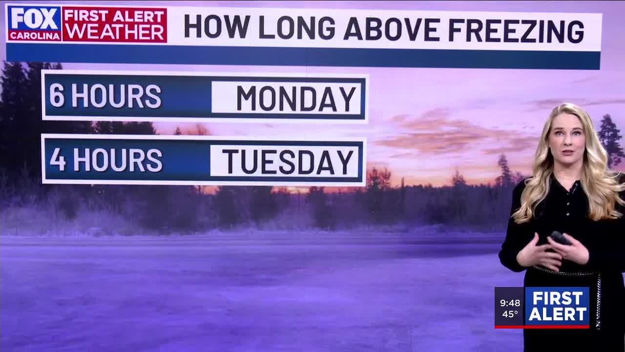 Ice Storm Warning issued for western Carolinas