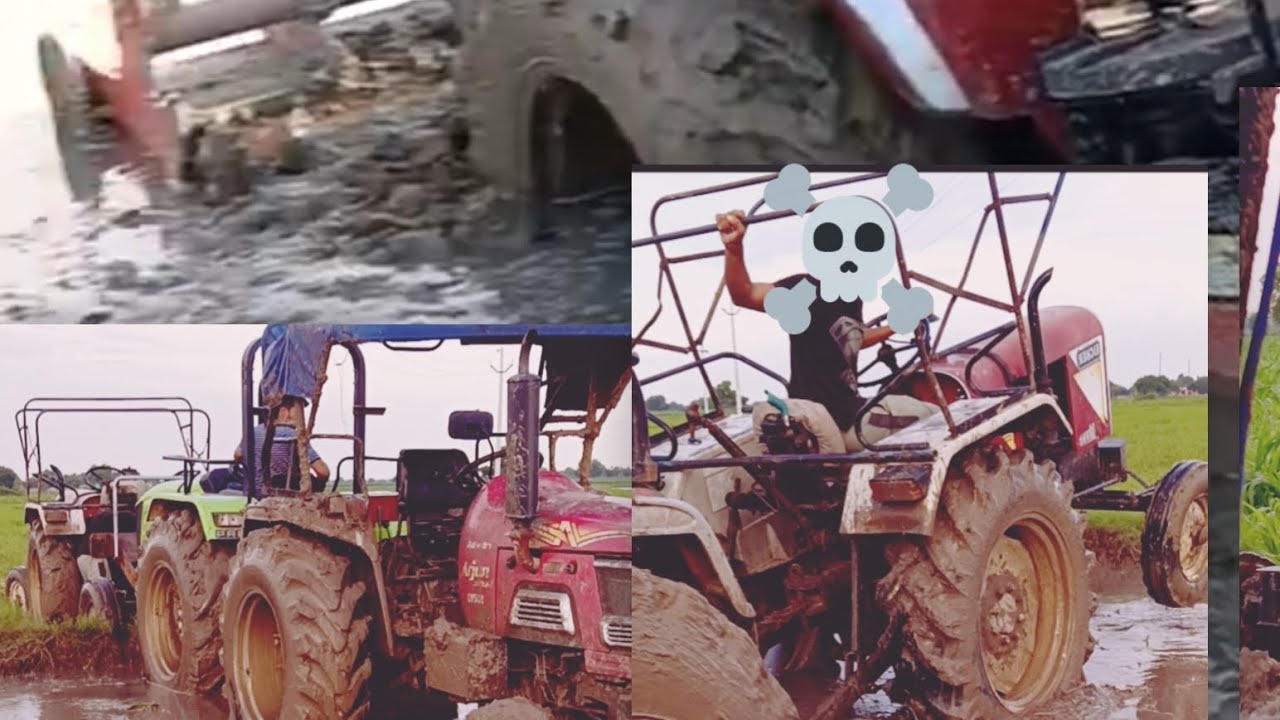 Tractor fasge khet m🚜😨