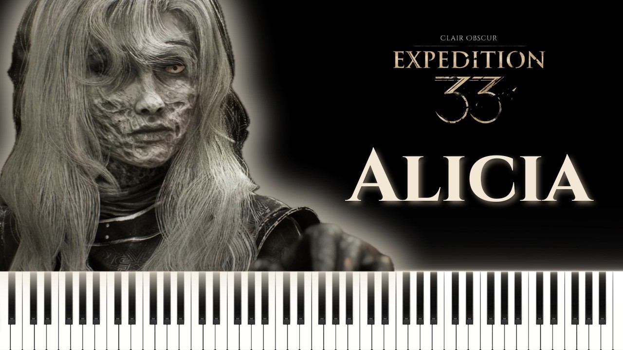 ALICIA - Clair Obscur: Expedition 33 | Sheet Music + Piano Tutorial
