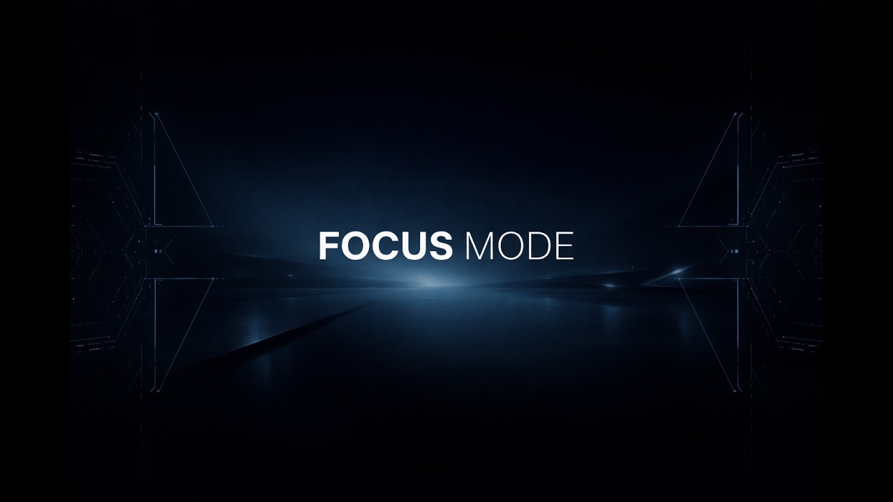 Enter Focus Mode | Deep Music for Coding, Studying & Flow State