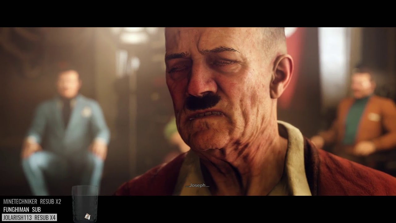 Wolfenstein II: Meeting Hitler