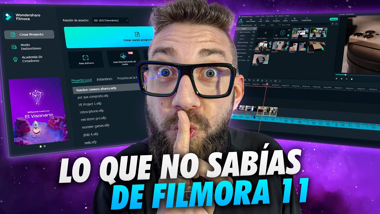 ✅ Lo que NO SAB&Iacute;AS de FILMORA 11