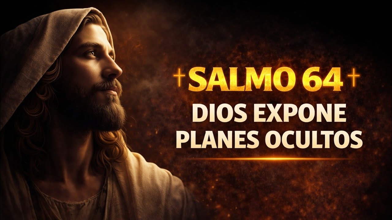 🔥 SALMO 64 | DIOS EXPONE TODA CONSPIRACIÓN OCULTA | ORACIÓN DE PROTECCIÓN DIVINA ✝️