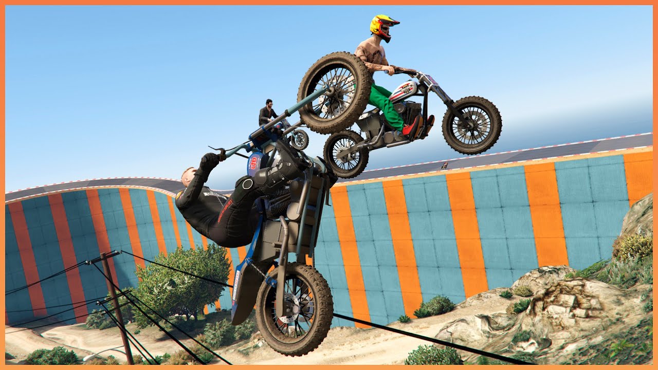 ZWARIOWANE SKOKI NA RAMPACH! | GTA 5 Online Funny Moments [PL/HD]
