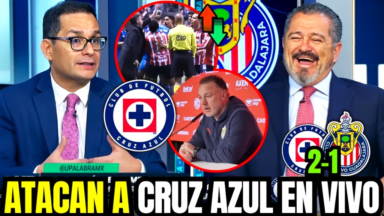 22 DE FEBRERO🔴😂CRUZ AZUL REMONTA Y HACE LLORAR A LOS ANTI EN PLENA TV | CRUZ AZUL VS CHIVAS