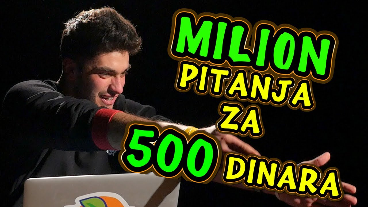 Milion Pitanja Za 500 Dinara #1