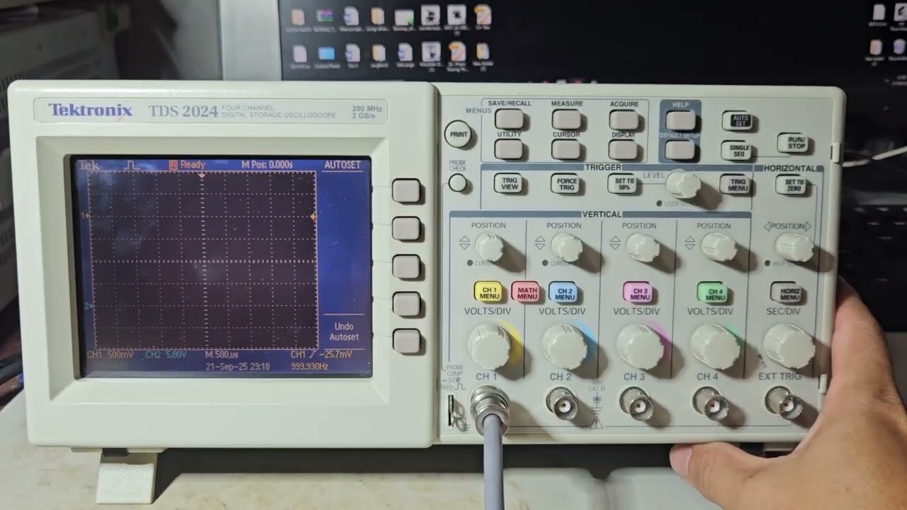 M&aacute;y hiện s&oacute;ng tektronix tds2024