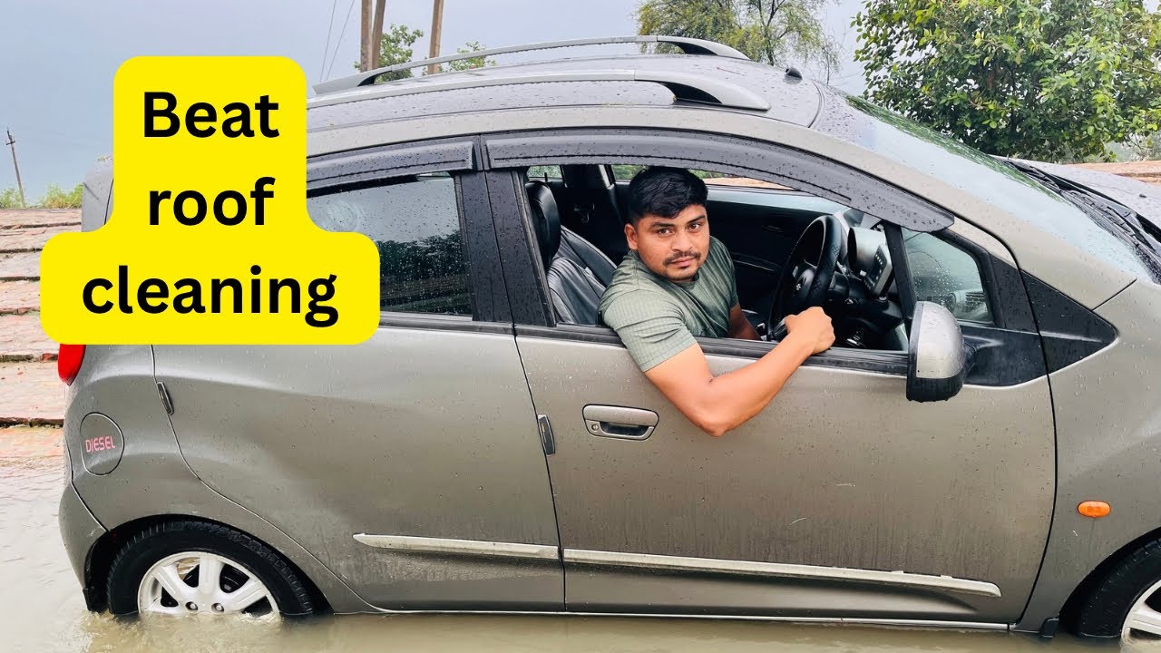Beat ki roof  ko clean kiya 😍