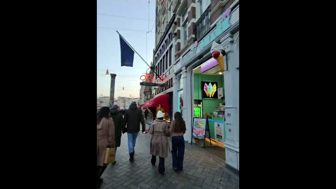 Ray-Ban Meta Gen 2 glasses video stabilization AUTO: TEST 006. Amsterdam Rokin