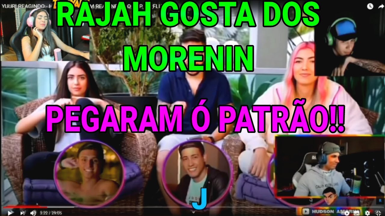 RAJAH REAGINDO AO YUURI REAGINDO AO HUDSON REAGINDO AO PPP DO FLUXO
