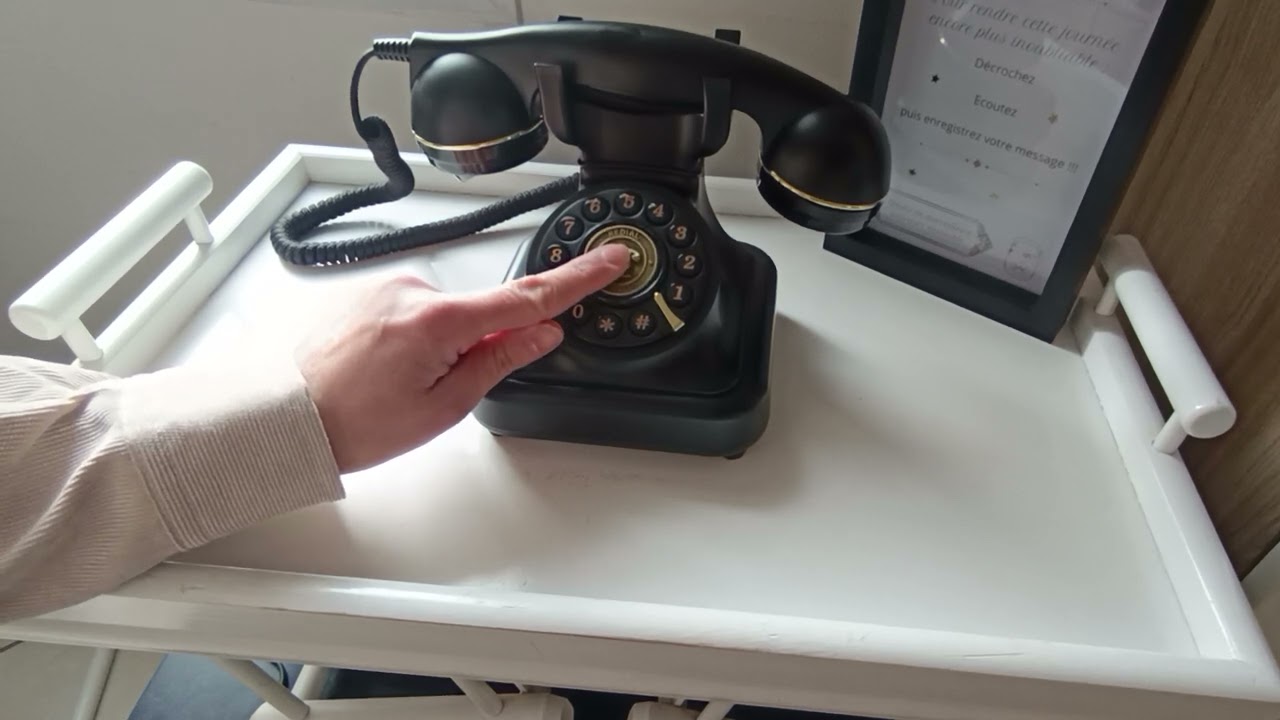 Mise en place et fonctionnement du téléphone livre d'or audio
