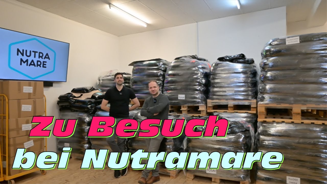 Kurzbesuch bei Nutramare in Rostock! Das neueste aus der Futtermittel Entwicklung!