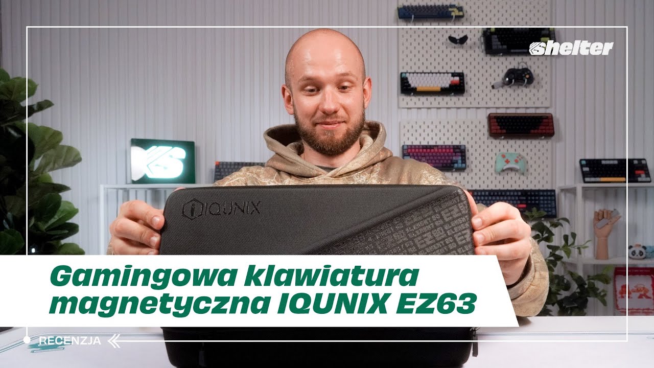 Gamingowa klawiatura magnetyczna IQUNIX EZ63 | recenzja ⌨️