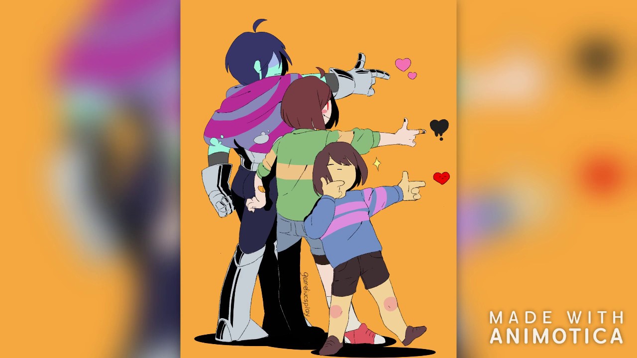 kris,frisk & chara-hey brother AMV