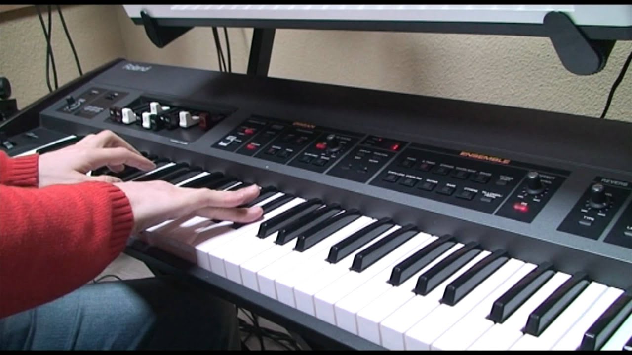 Demo Teclado de escenario VR-700 de Roland﻿