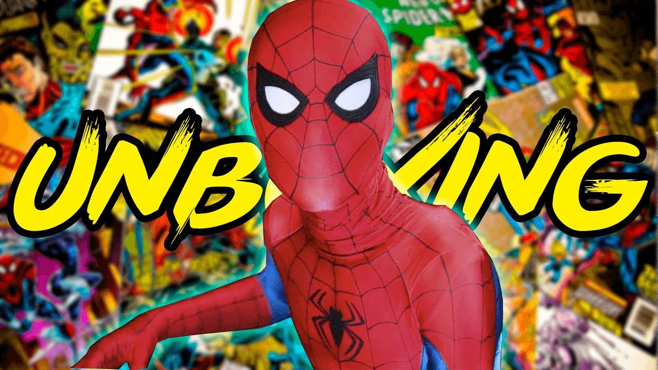 ABRIENDO MI NUEVO TRAJE CLÁSICO DE SPIDERMAN/ UNBOXING - IVANSPIDEY