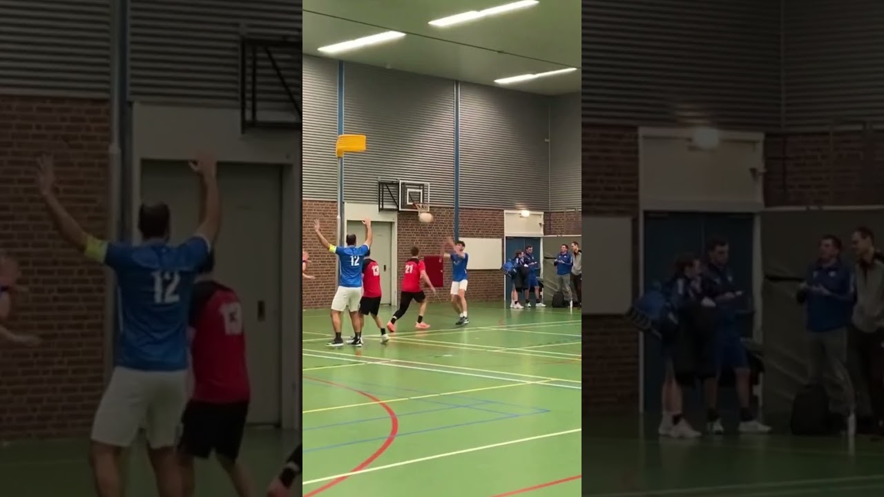 Verdedigers waren ff in het bos! Heerlijke assist! #korfbal #korfball #korfballeague #korfbalinc