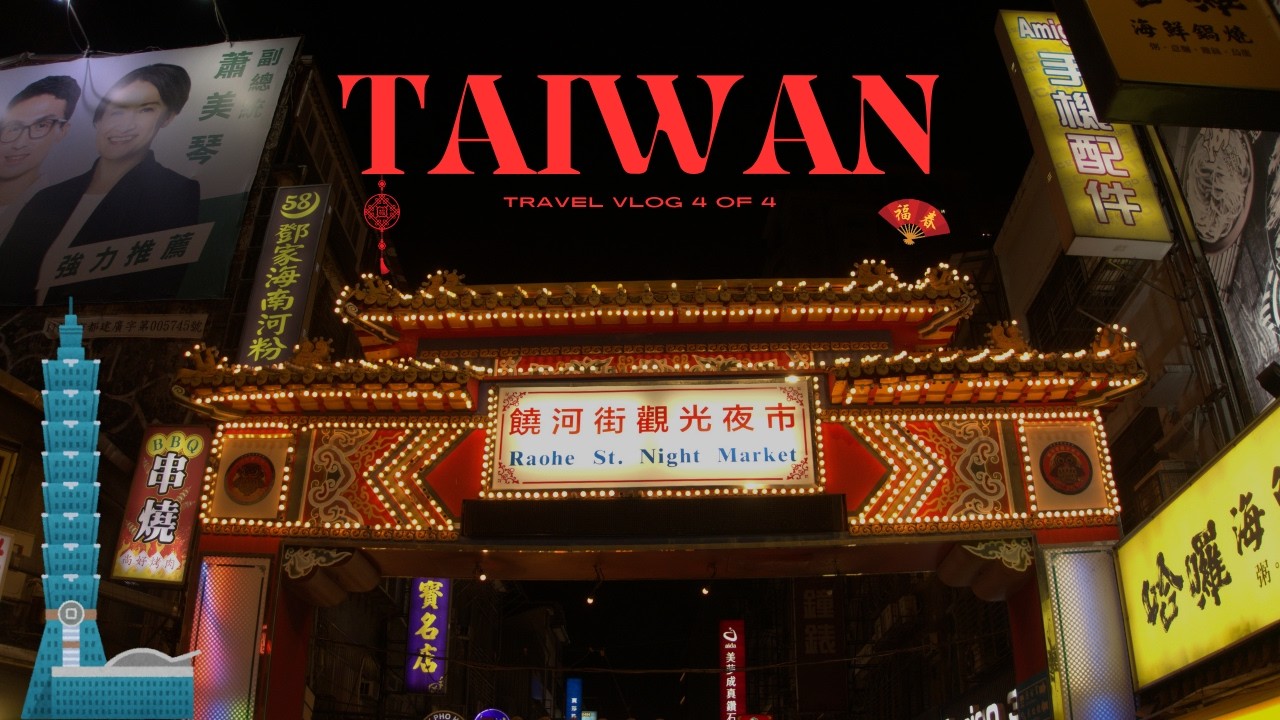 Final Day in Taiwan 🇹🇼 | Taipei 101, Raohe Night Market, Rainbow Six, & Jazz Bar