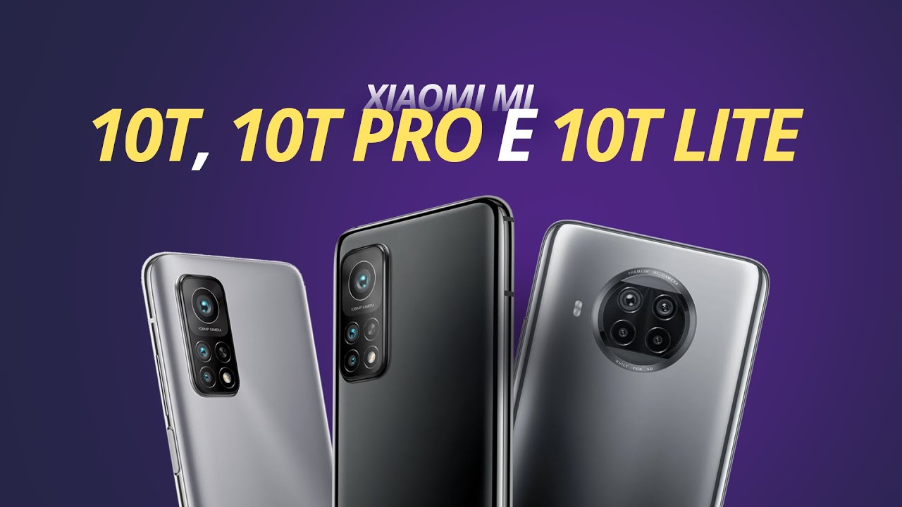 Xiaomi Mi 10T Lite vs 10T vs 10T Pro, qual a diferença? [Comparativo]