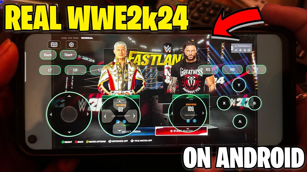 HOW TO PLAY WWE2K24 IN MOBILE | HOW TO PLAY WWE2K24 IN ANDROID | NEW CLOUD GAMING APP UNLIMITED TIME