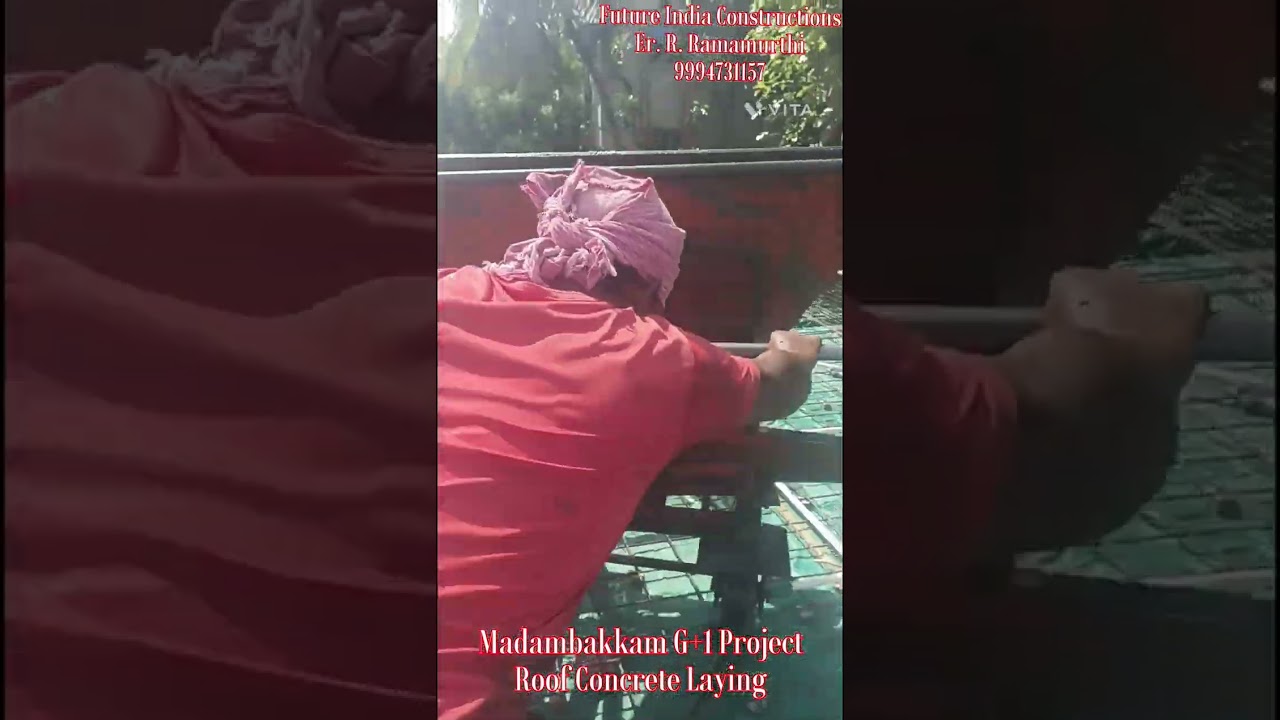 Roof Concrete Laying
