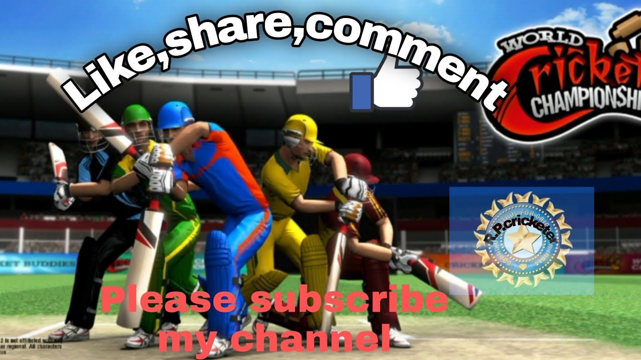 Open the game 🎮 World cricket championship 2 game  (WCC2)