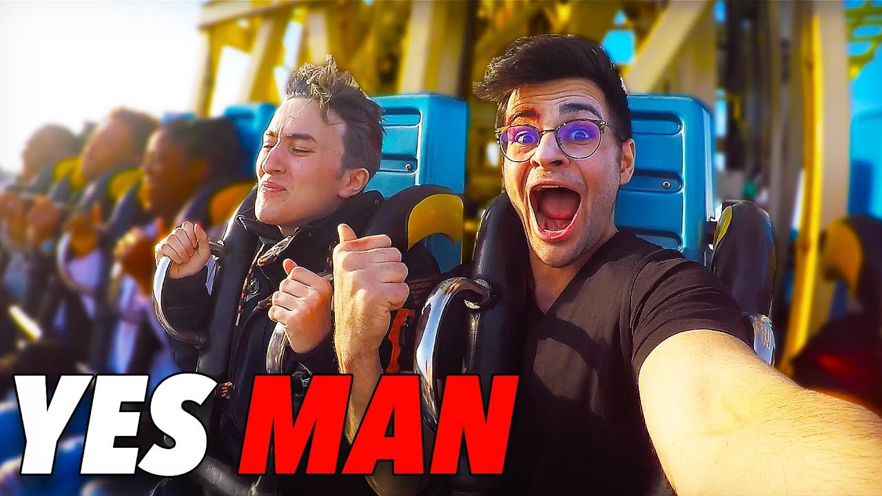 DIRE OUI &Agrave; TOUT PENDANT 24H (Yes Man Challenge #3 feat. HUGOPOSAY)
