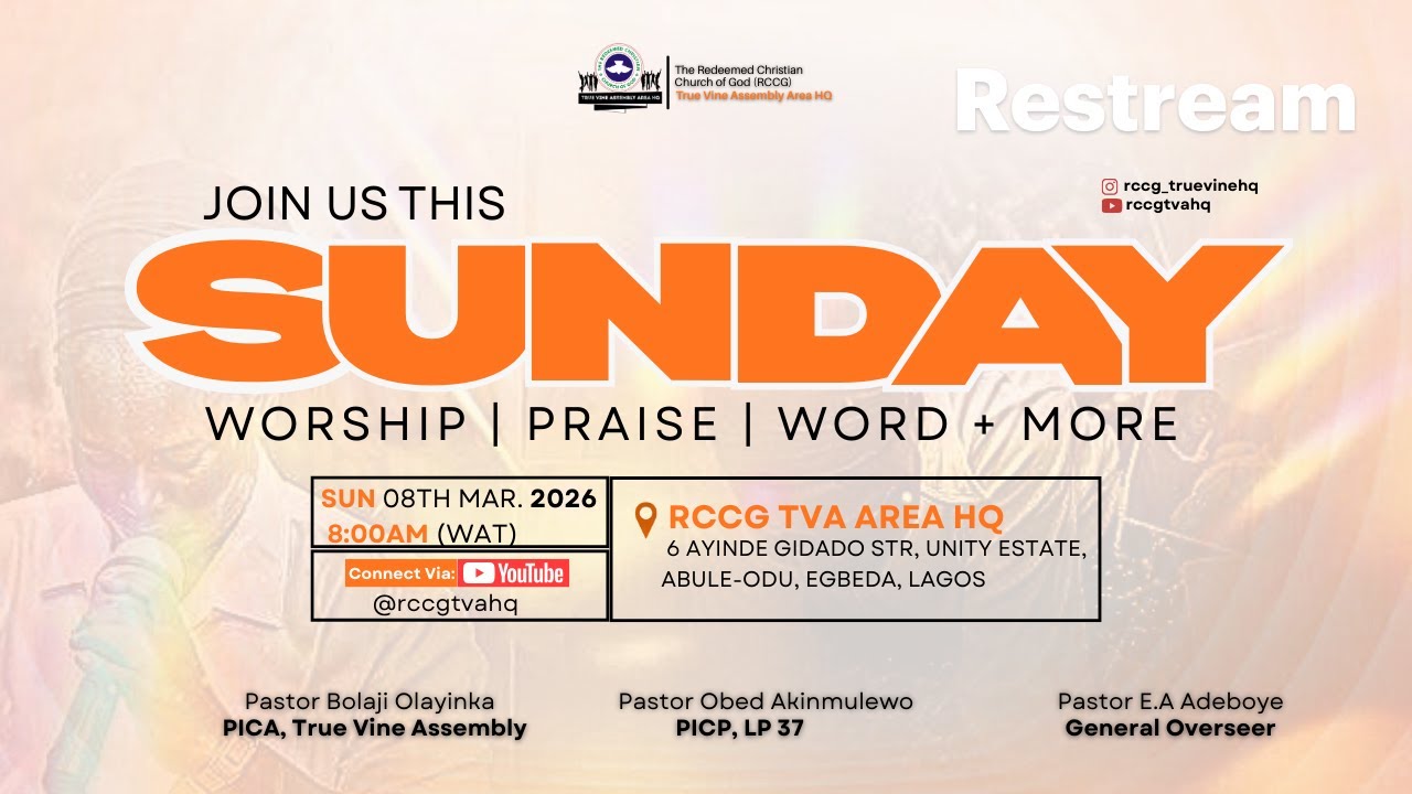 MARCH 2026 THANKSGIVING SERVICE