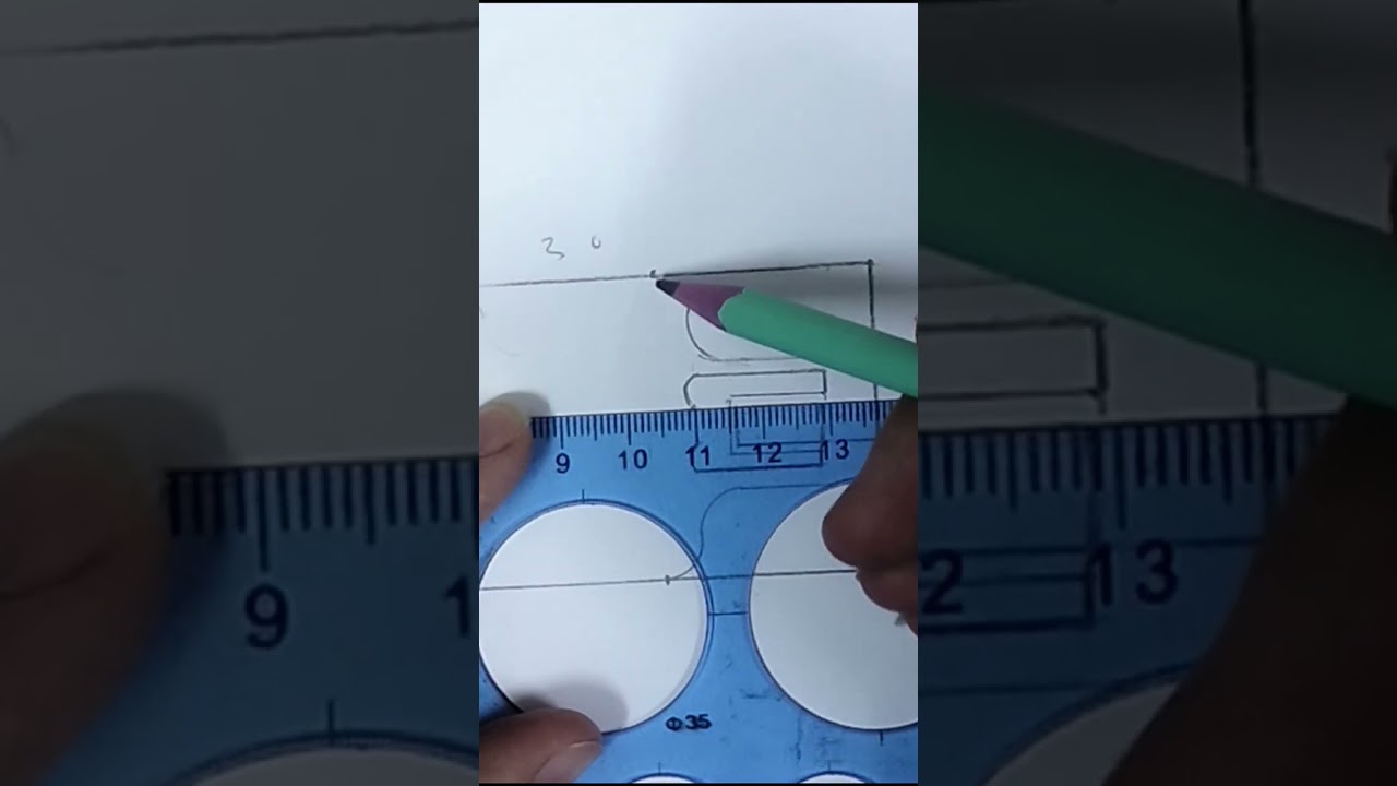 شرح رسم صناعي فصل اول (انبوبة الاشعة السينية) للصف ثالث مهني قسم الاجهزة طبية
