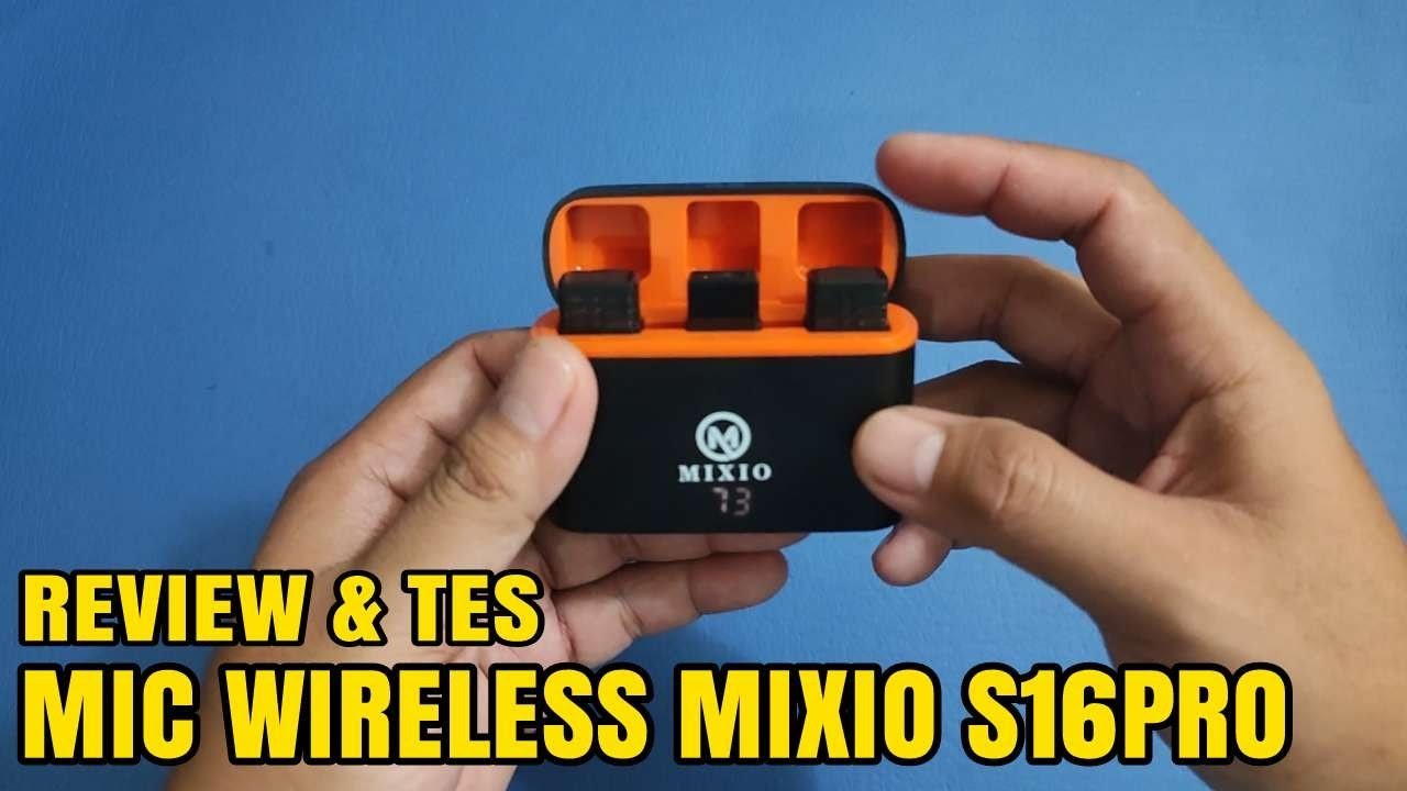 REVIEW MIC WIRELESS MIXIO S16PRO‼️GAK NYANGKA SUARANYA SEJERNIH INI‼️