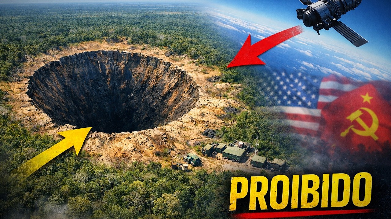 O SEGREDO PROIBIDO da FAB A Cratera que HUMILHOU Potências Nucleares